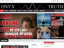 Tablet Screenshot of onyxtruth.com
